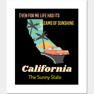 California the Sunny State Posters and Art